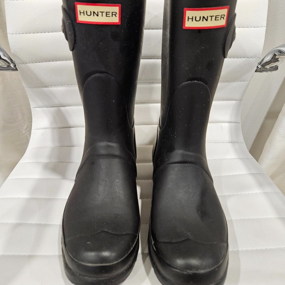 Black Hunter rain boots size 10